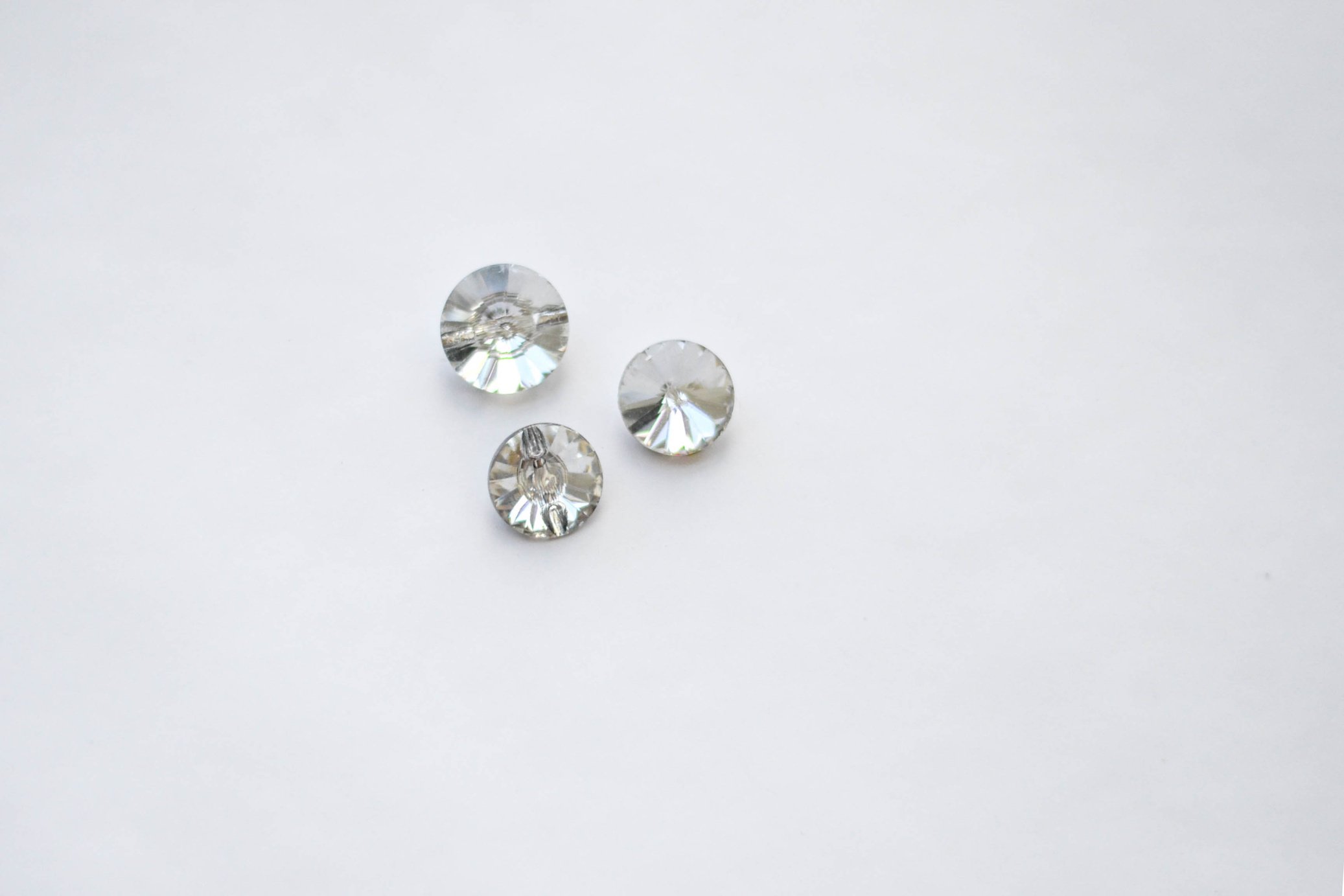 White transparent sparkling stones rhinestones jewelry